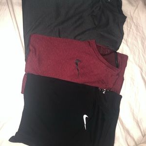 Set of 3 Nike Dri-fit workout shirts, Sz.L